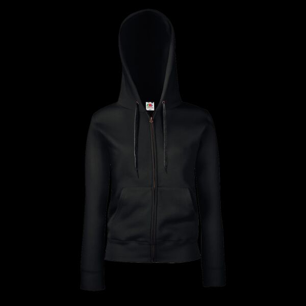 Women's premium 70/30 hooded sweatshirt jacket Thumbnail