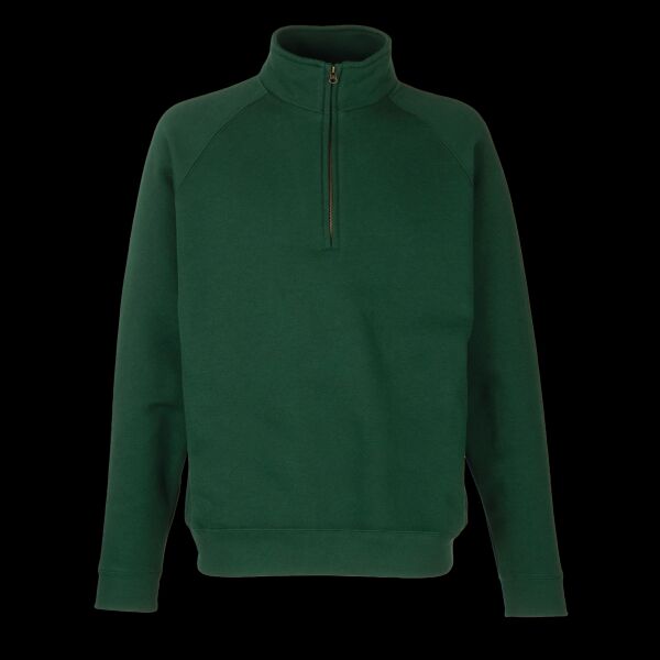 Premium 70/30 zip-neck sweatshirt Thumbnail