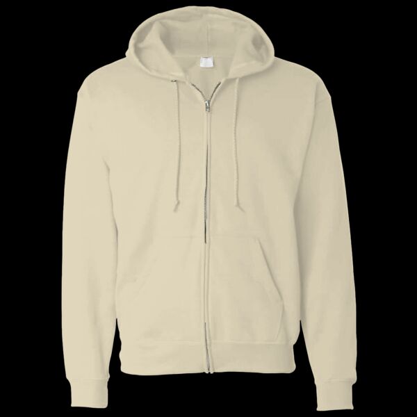 Softstyle™ midweight fleece adult full-zip hooded sweatshirt Thumbnail
