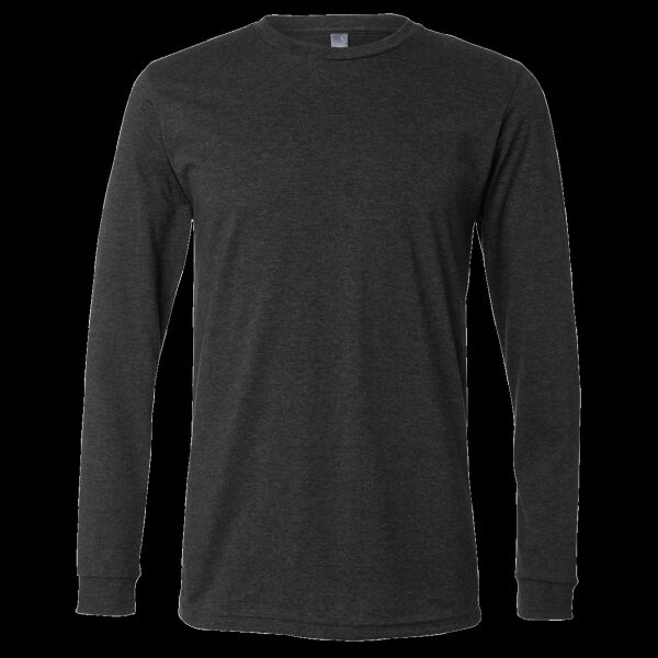 Unisex heather CVC long sleeve t-shirt Thumbnail