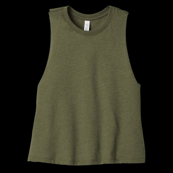 Women's racerback cropped tank Thumbnail